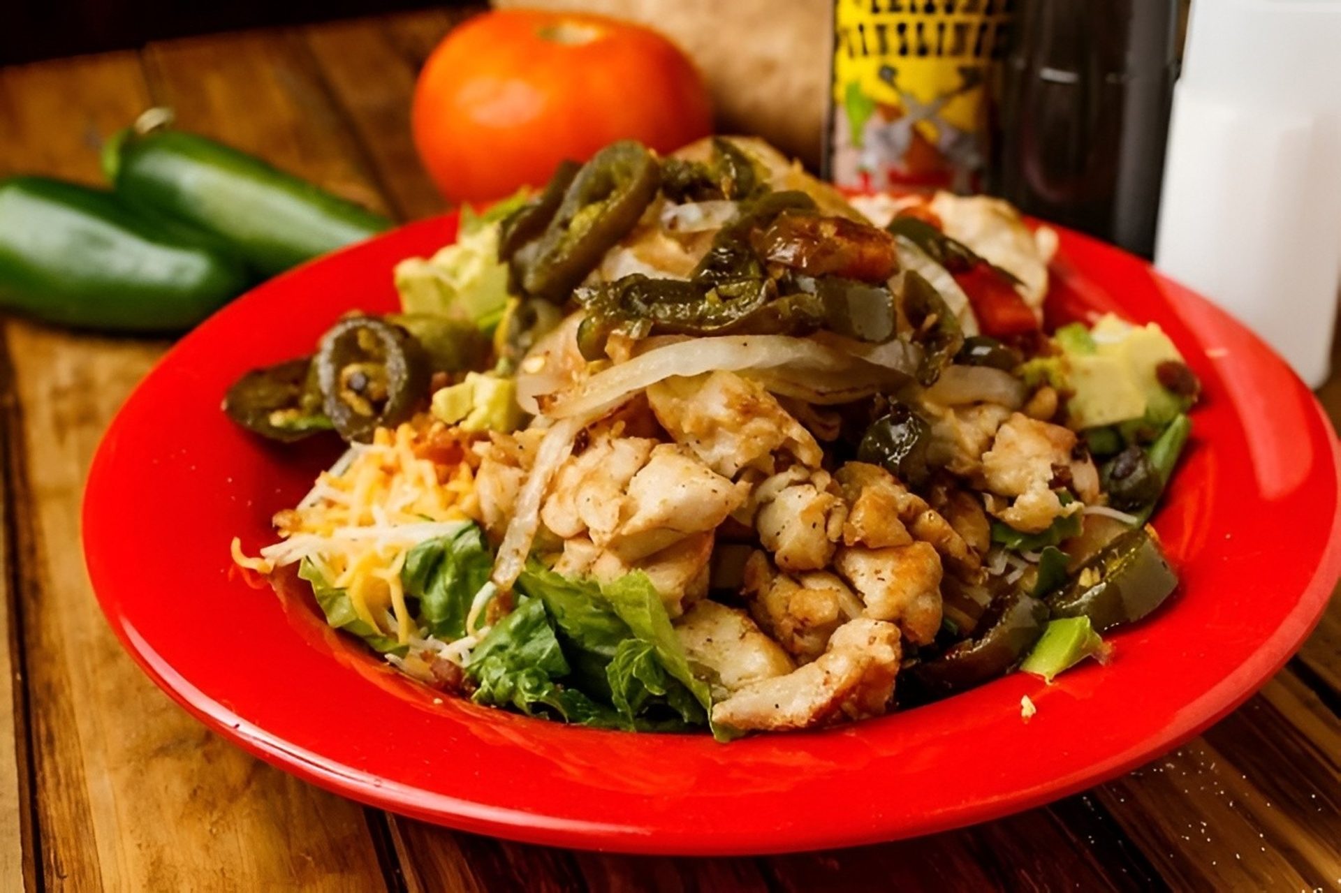 NO SHORTCUTS, EVER #42 RATTLESNAKE GRILLED CHICKEN SALAD