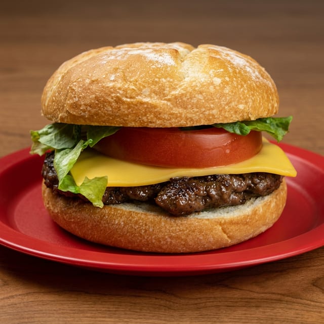 #23 1/3LB CHEESEBURGER ON SOURDOUGH BUN.