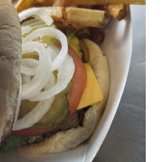 #16 1/4lb CHEESEBURGER