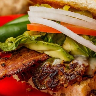 #21 ULTIMATE RATTLESNAKE CHEESEBURGER