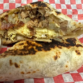 #85 UNCLE TONY'S BURRITO SUPREME
